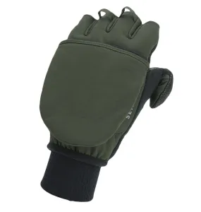 Sealskinz Convertible Mitt Olive-Black