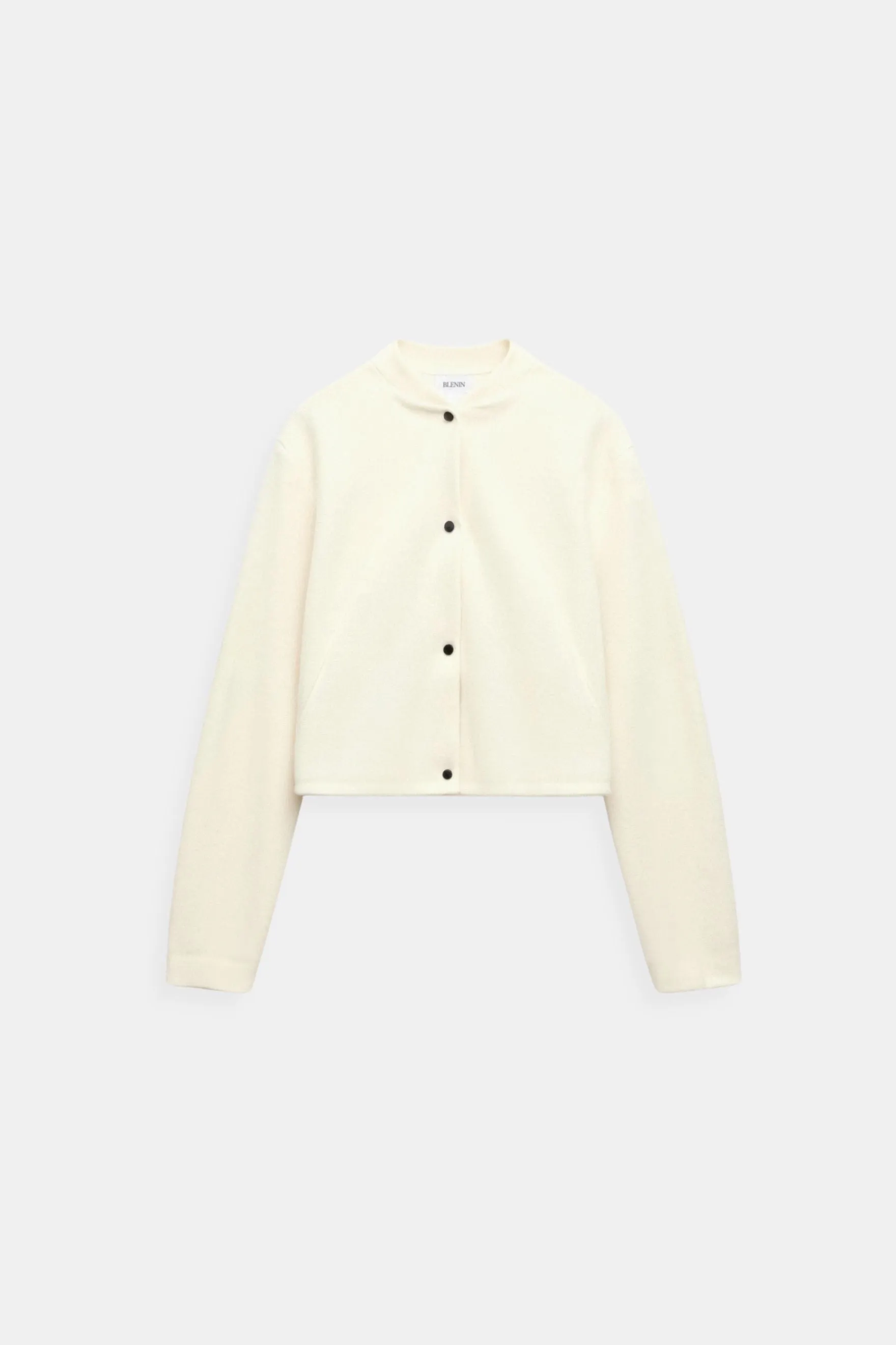 Short Elegant Women's Bomber Jacket