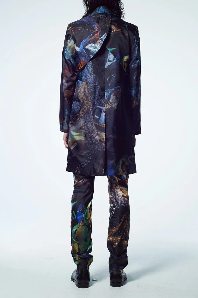 Slade Collection- Velvet Goldmine Inspired Graphic Printed Coat