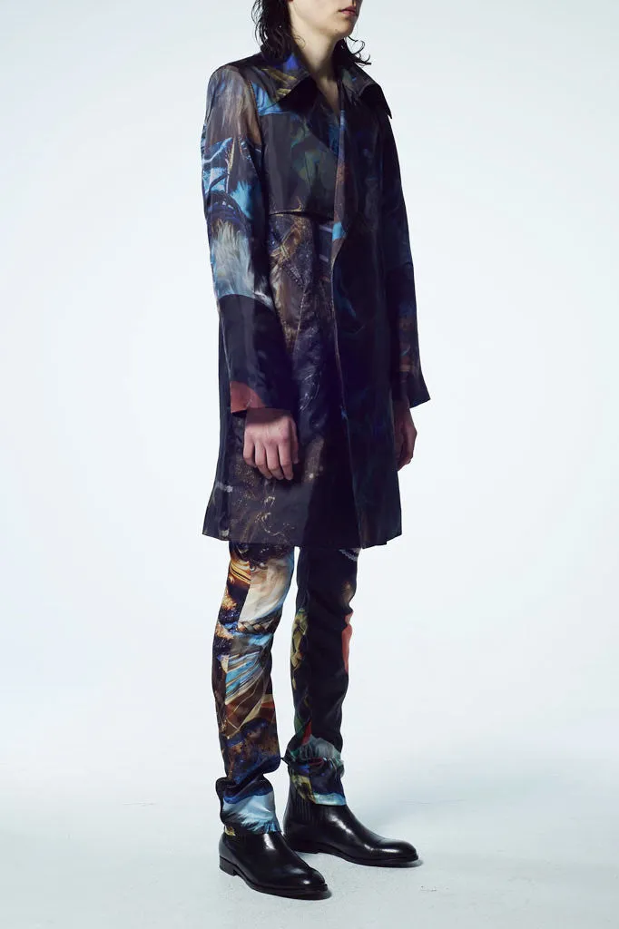 Slade Collection- Velvet Goldmine Inspired Graphic Printed Coat