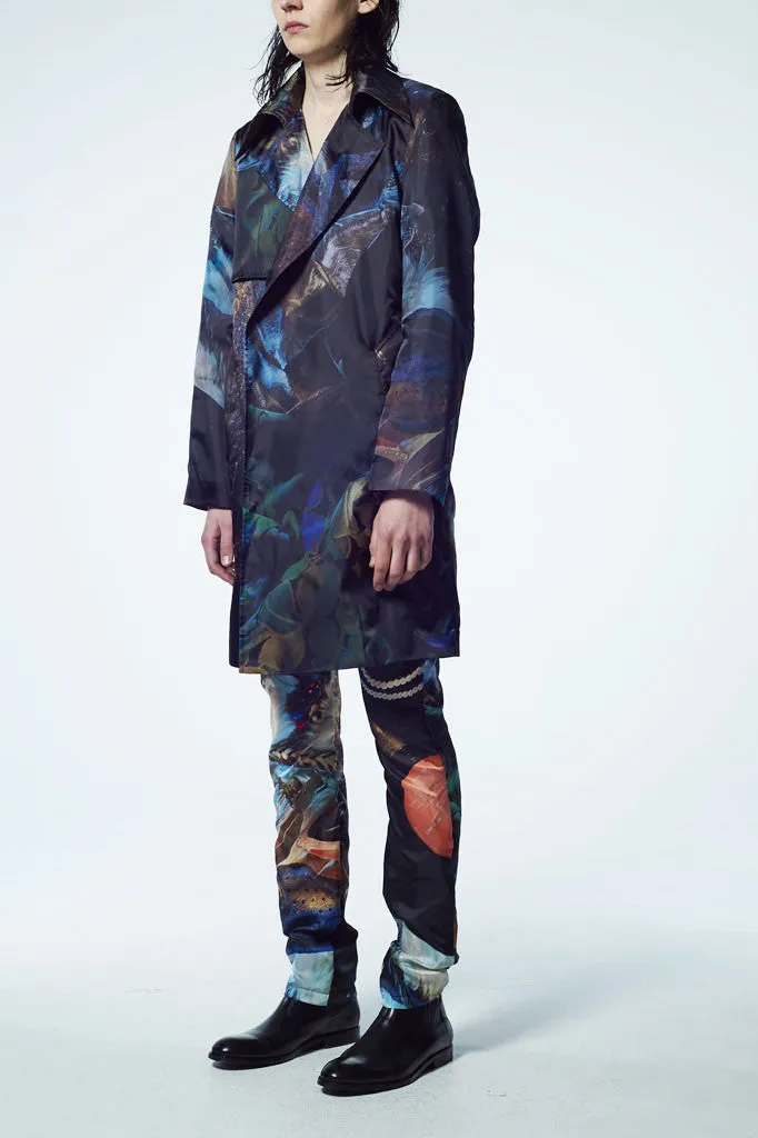 Slade Collection- Velvet Goldmine Inspired Graphic Printed Coat