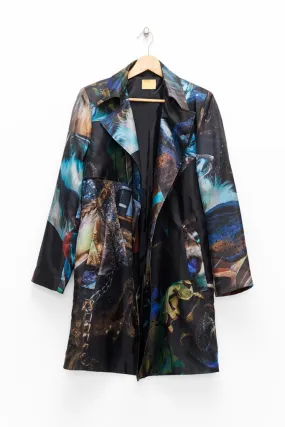 Slade Collection- Velvet Goldmine Inspired Graphic Printed Coat