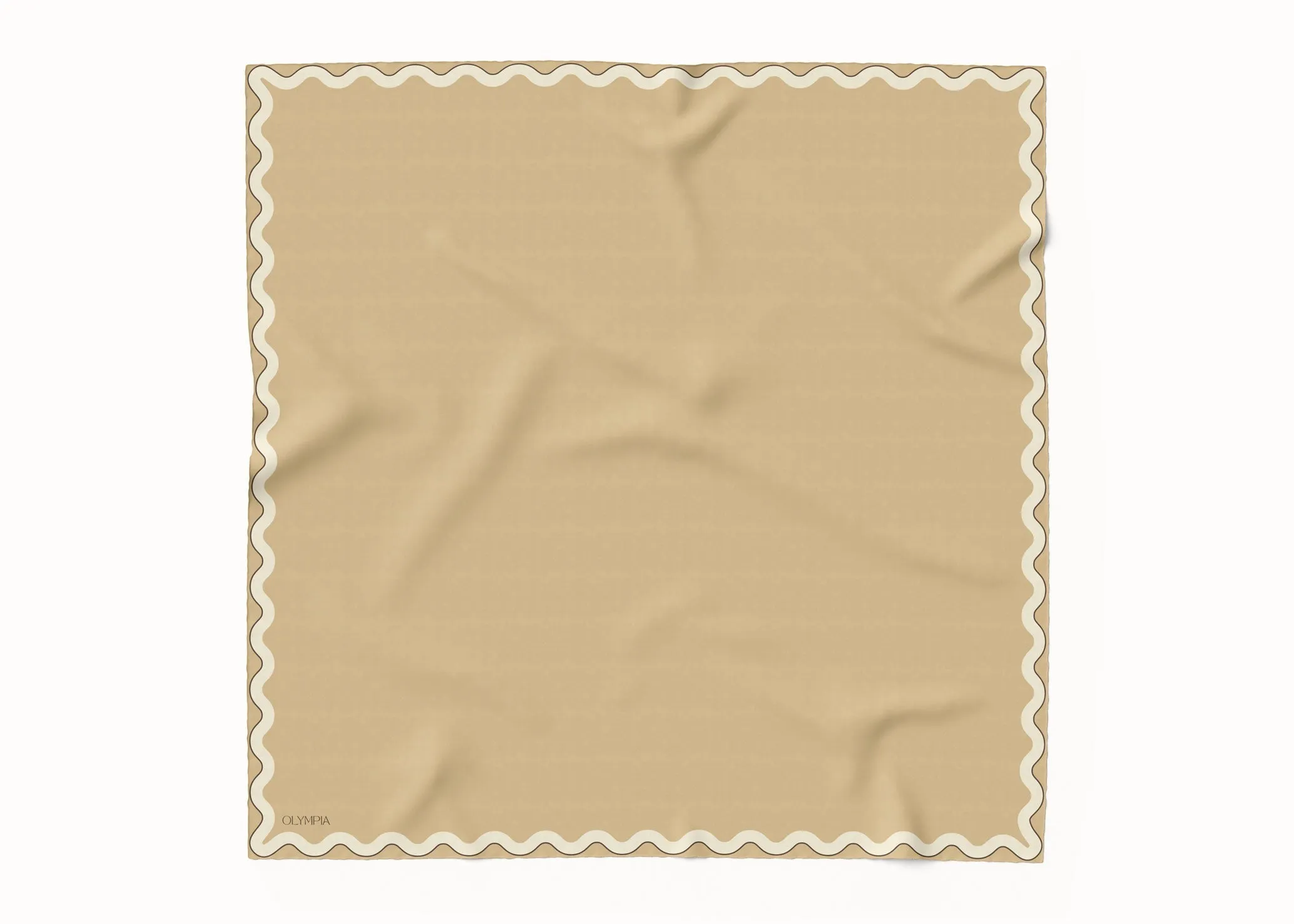 Sophie Raffia Silk Scarf - 89x89cm - Imperfect