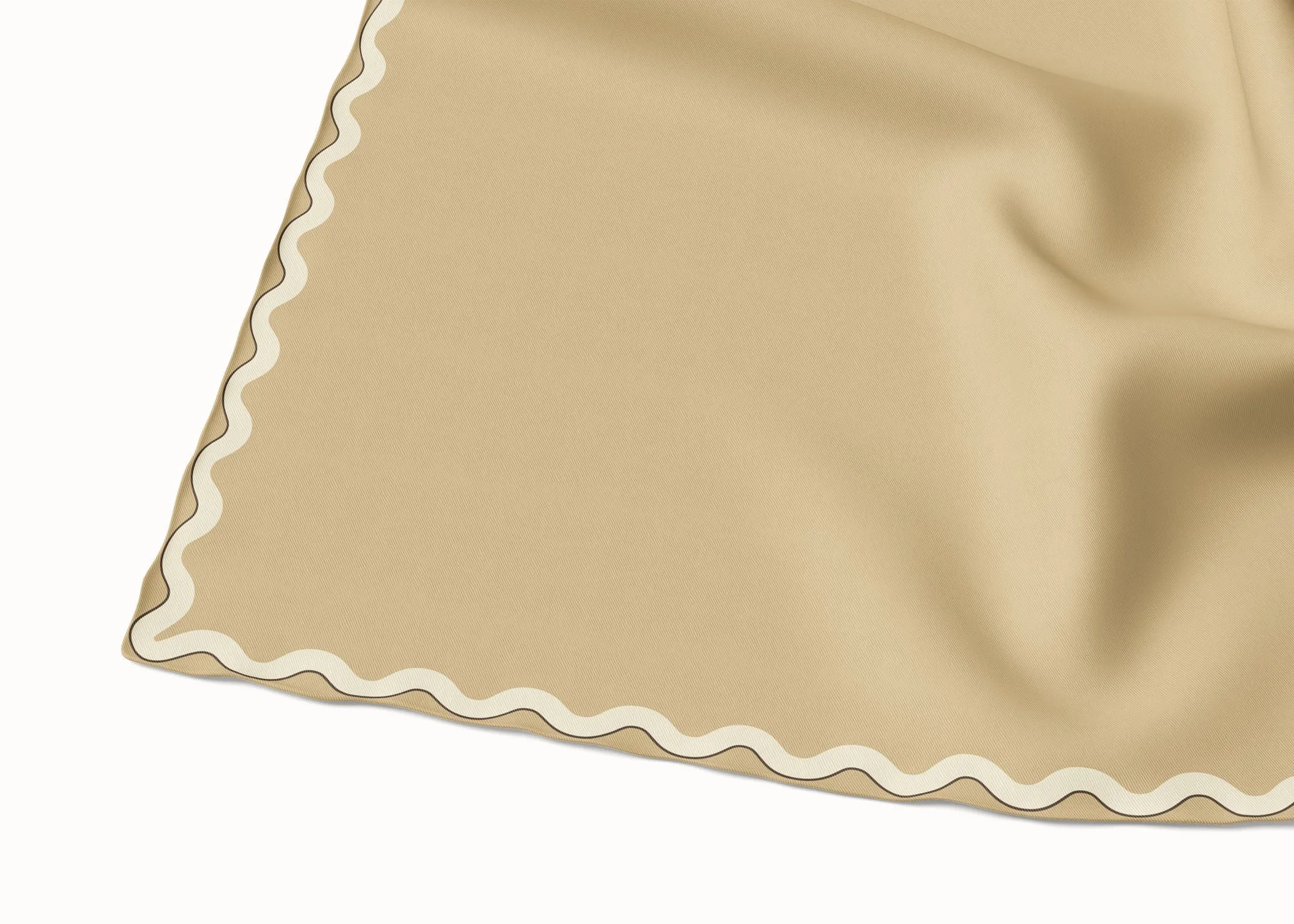 Sophie Raffia Silk Scarf - 89x89cm - Imperfect