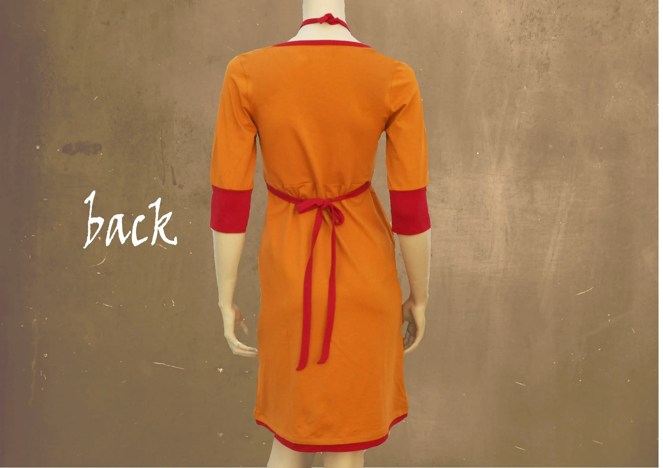 sportief tricot jurkje / sportive jersey dress
