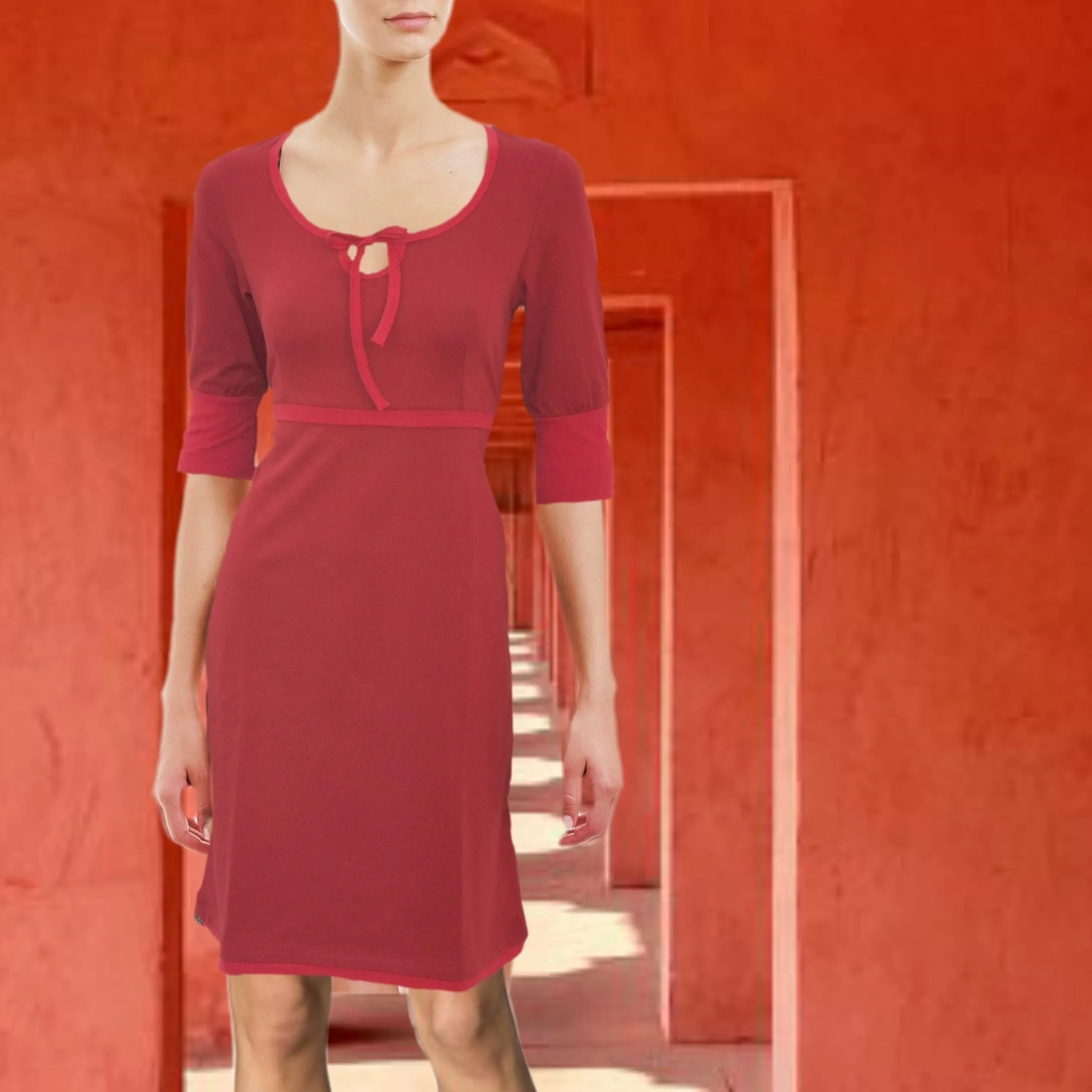 sportief tricot jurkje / sportive jersey dress