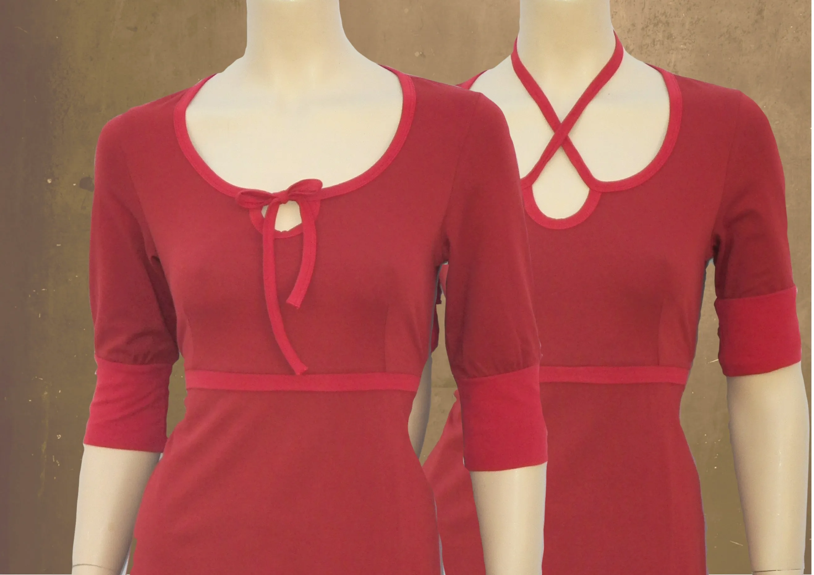 sportief tricot jurkje / sportive jersey dress