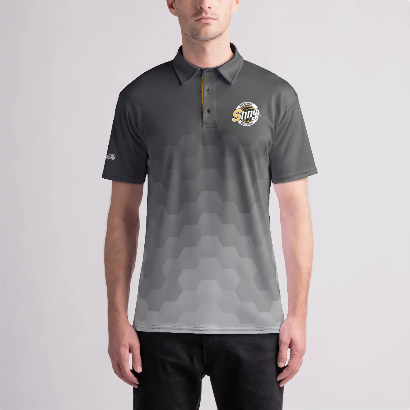 Sting Monotone Hex Polo