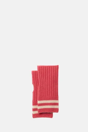 Stripe Seamless Hand Warmer Pink