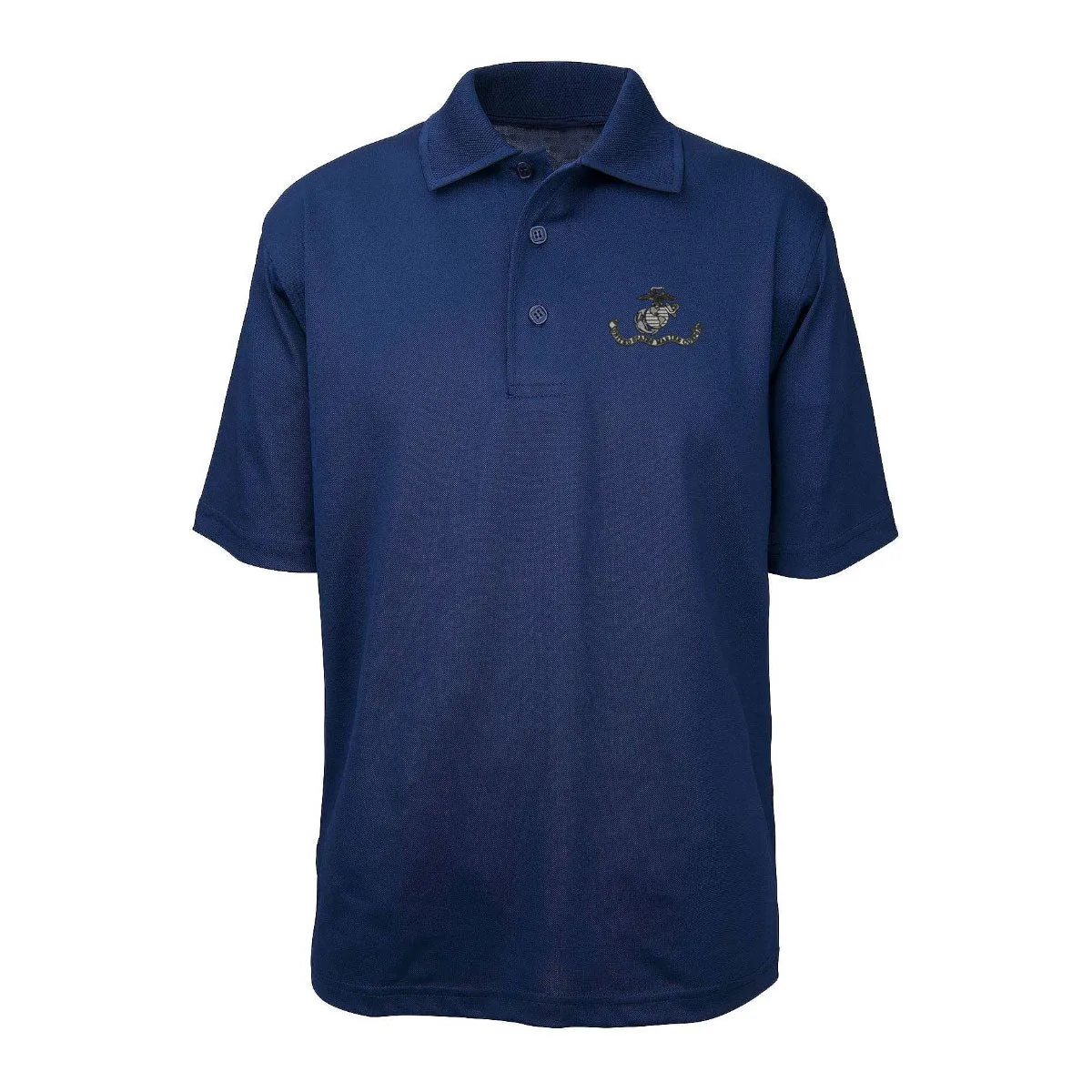 Subdued USMC Flag Performance Polo Shirt