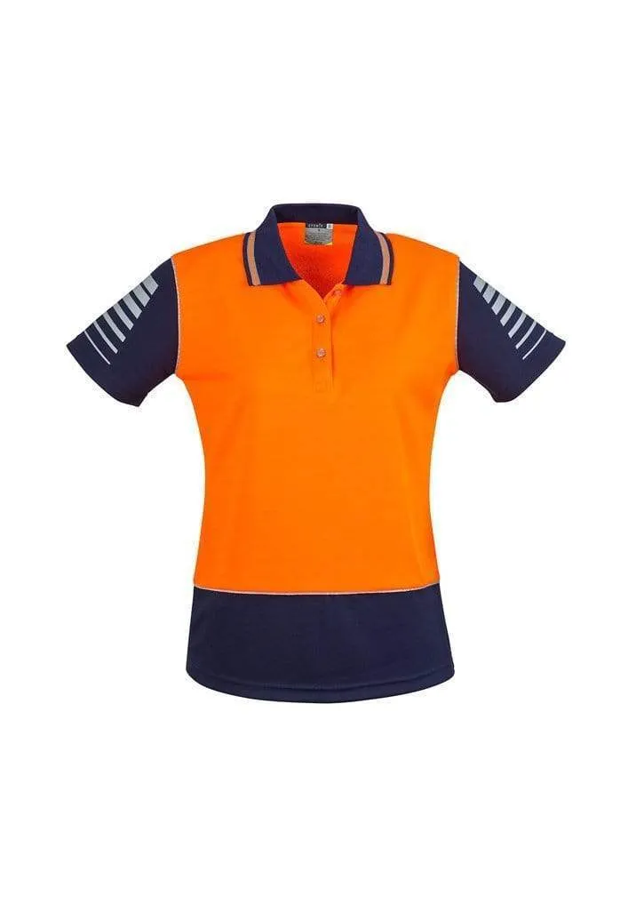 SYZMIK Women’s Hi Vis Zone Polo ZHL236