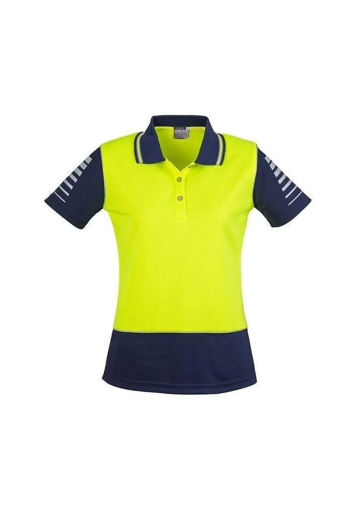 SYZMIK Women’s Hi Vis Zone Polo ZHL236
