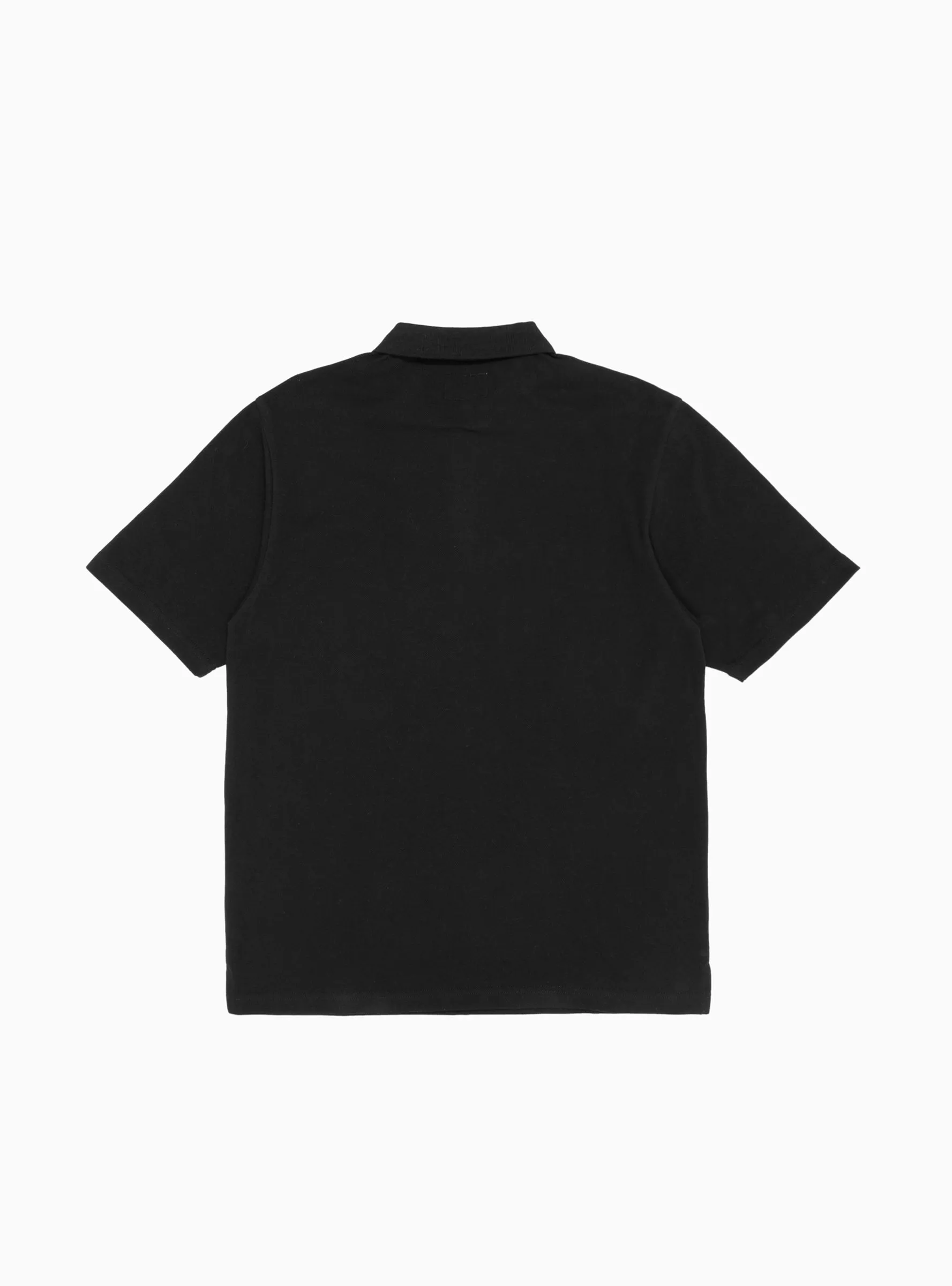 T-Logo Jersey Polo Shirt Black