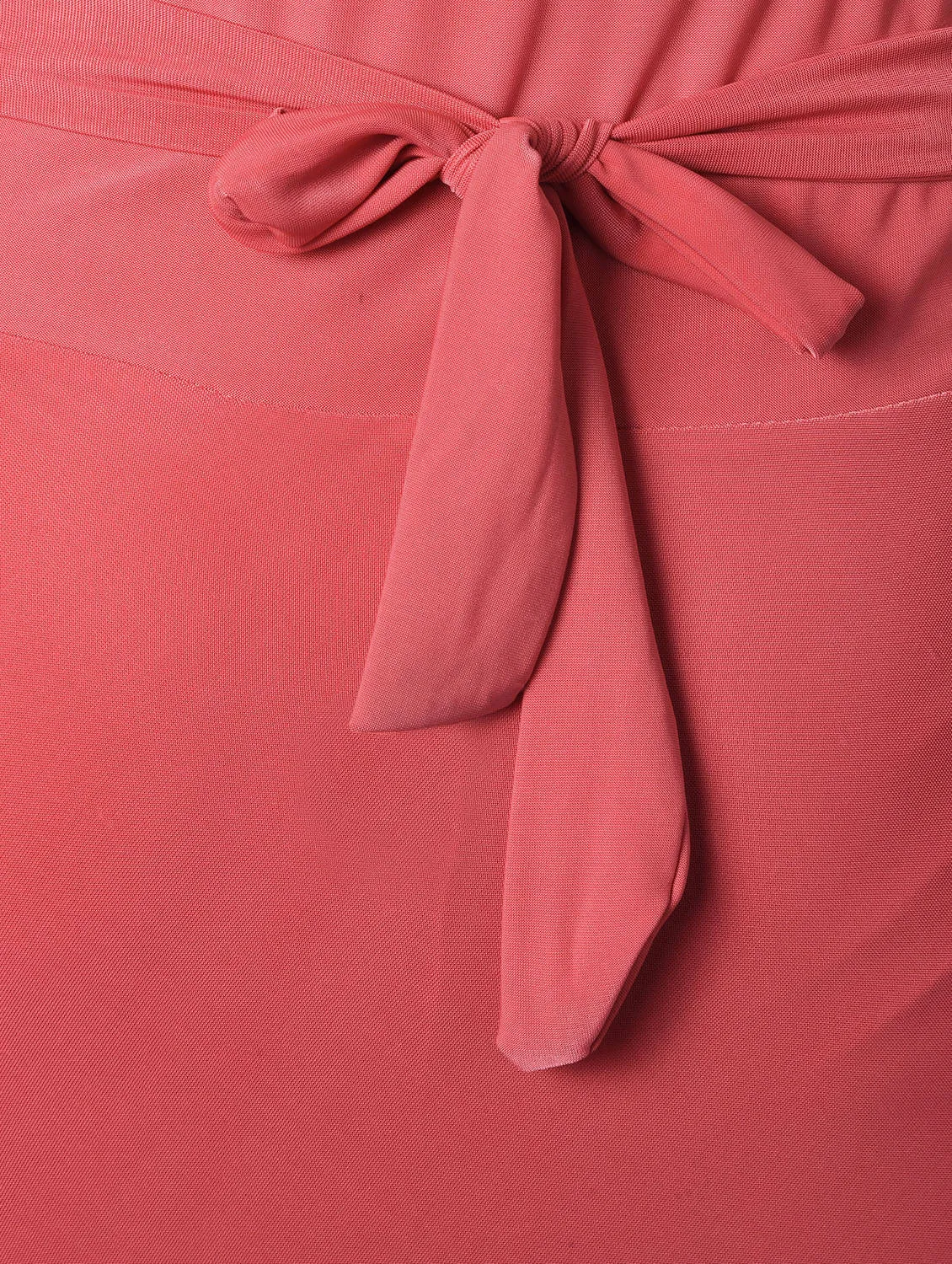 Tie knot maxi dress