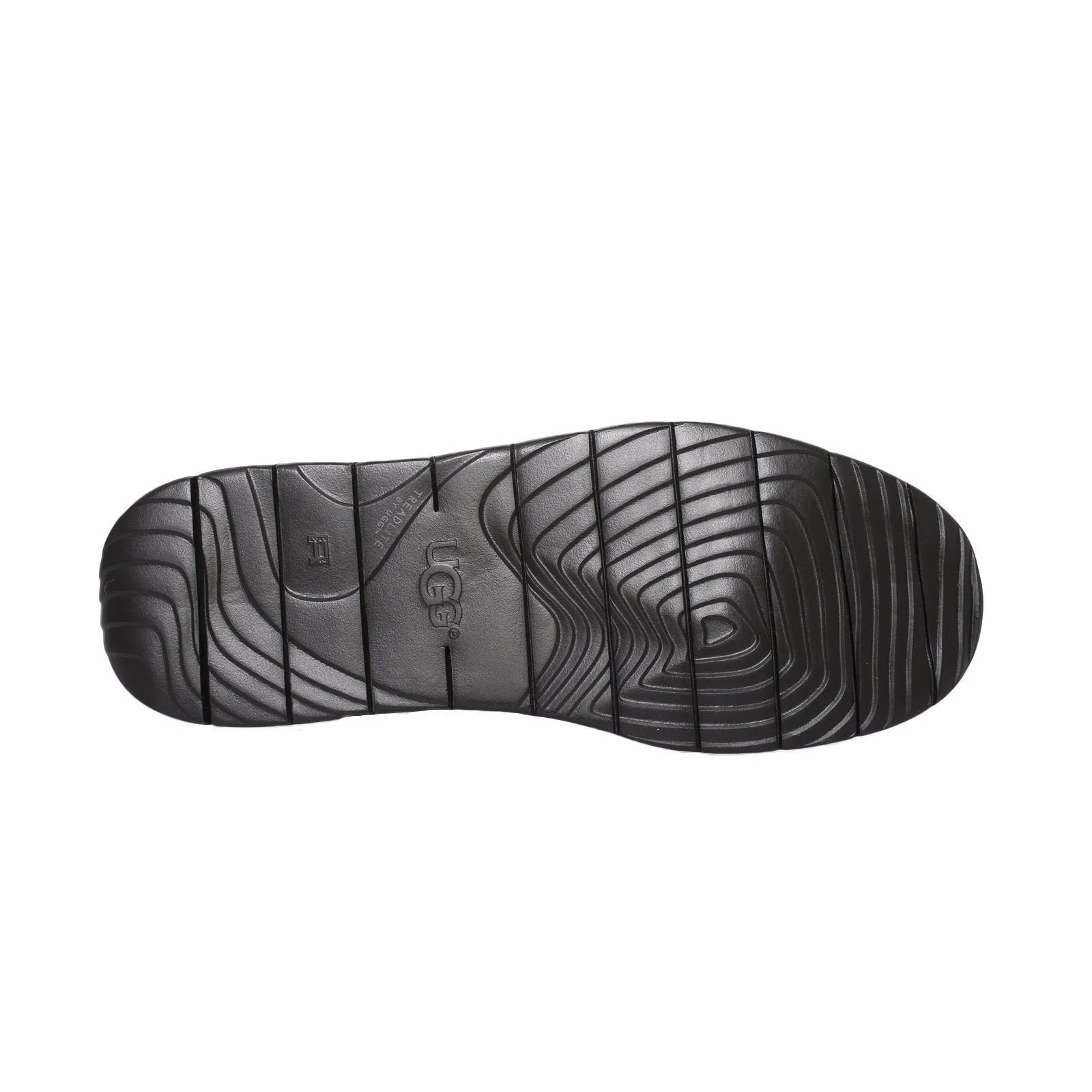 UGG Fascot Bomber Jacket Black Slippers