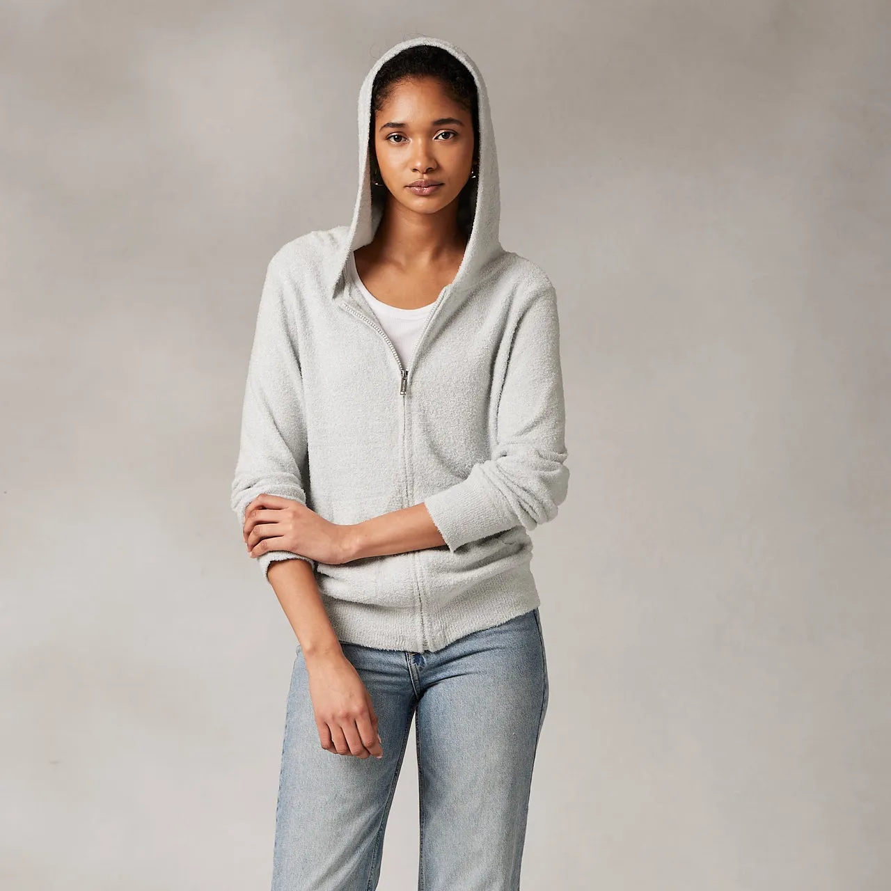 Ultra Soft Slim Zip Hoodie