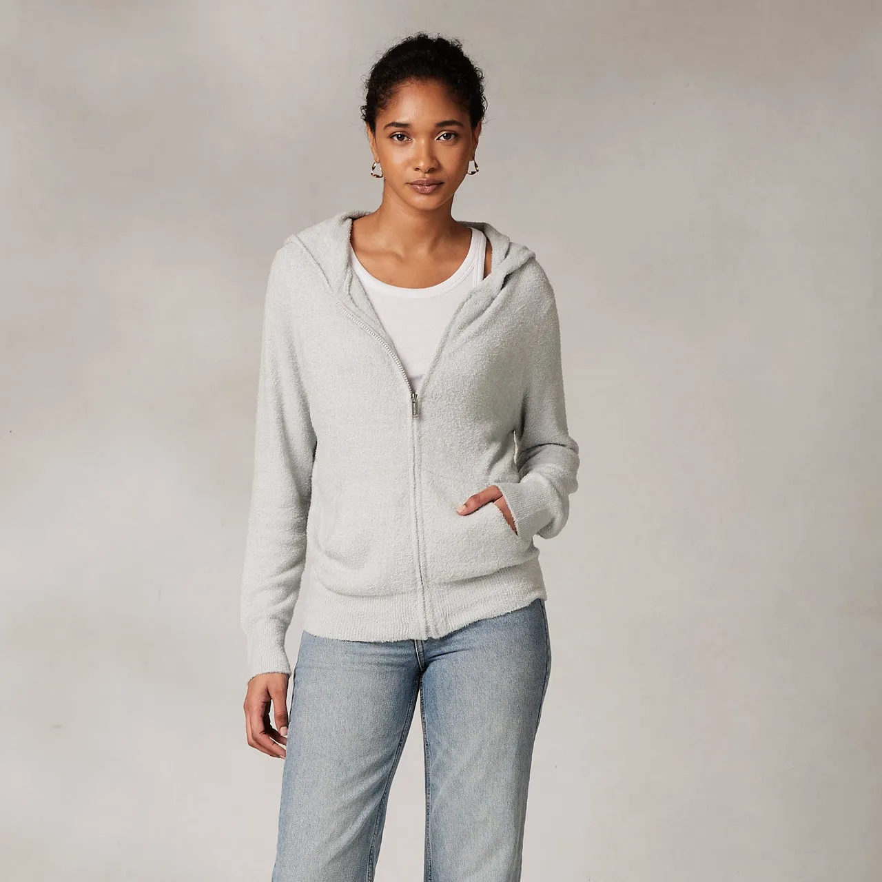 Ultra Soft Slim Zip Hoodie