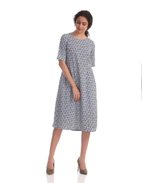 US Polo Association Women's Modal A-Line Maxi Dress (UWDR0726_Dark Blue_X-Small Hs)
