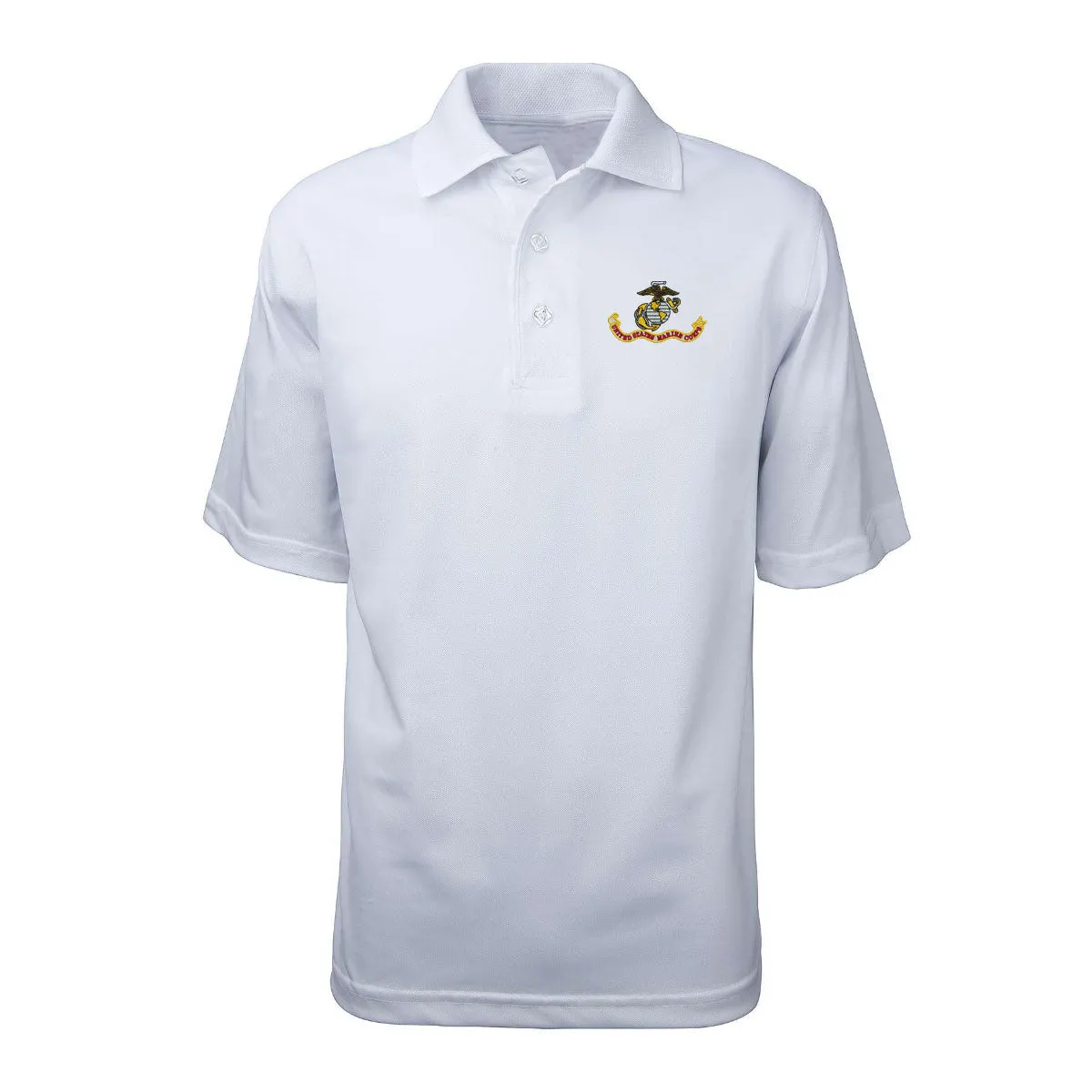 USMC Flag Performance Polo Shirt