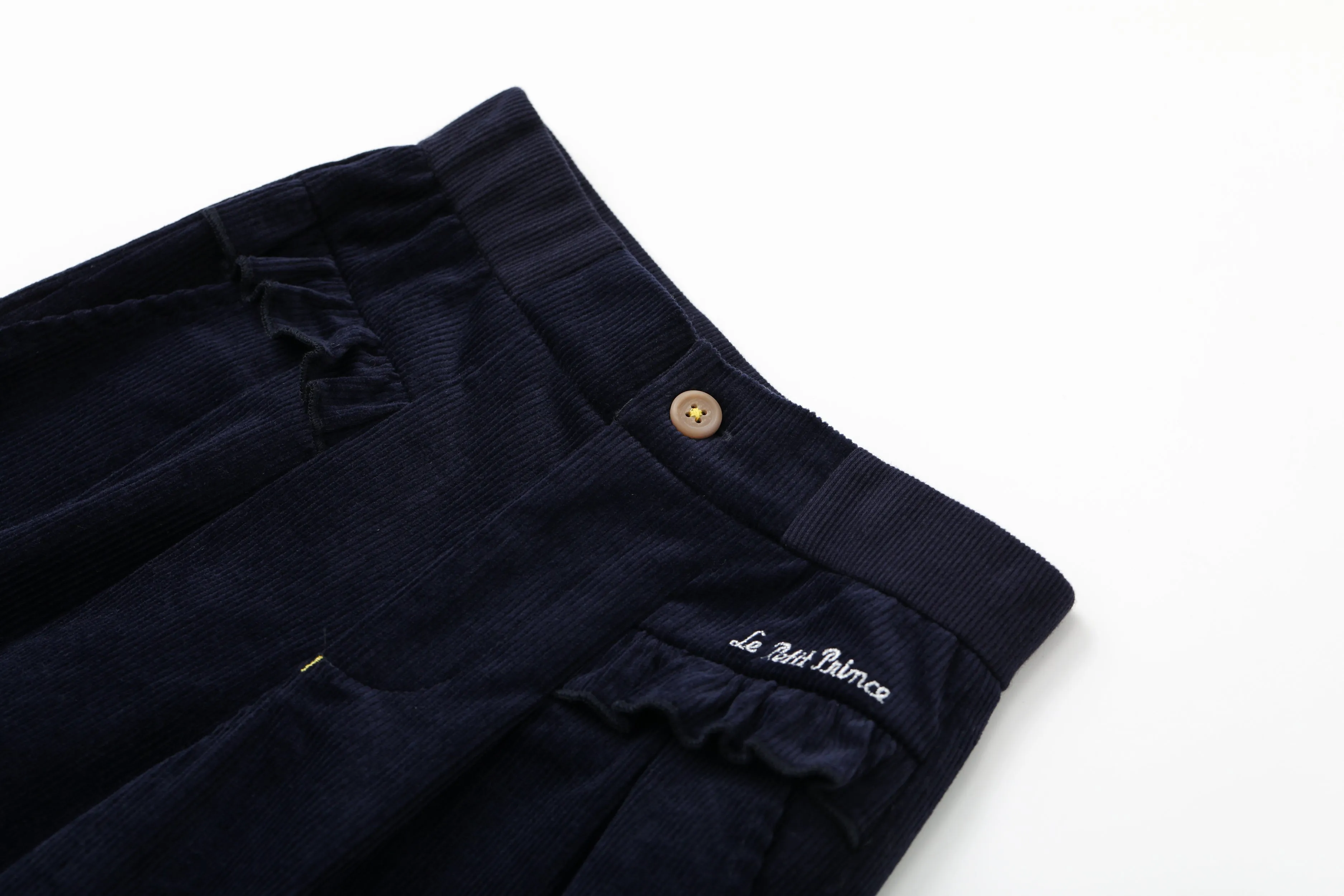 Vauva x Le Petit Prince - Girls Embroidered Corduroy Pants