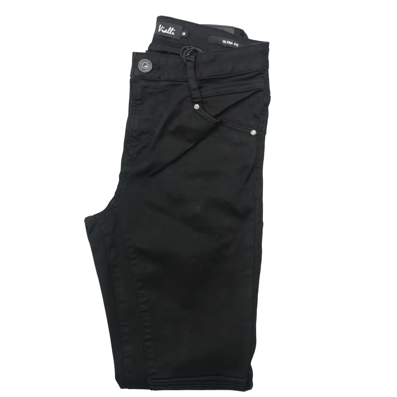Vialli Ibollano Black Ultra Fit Jean