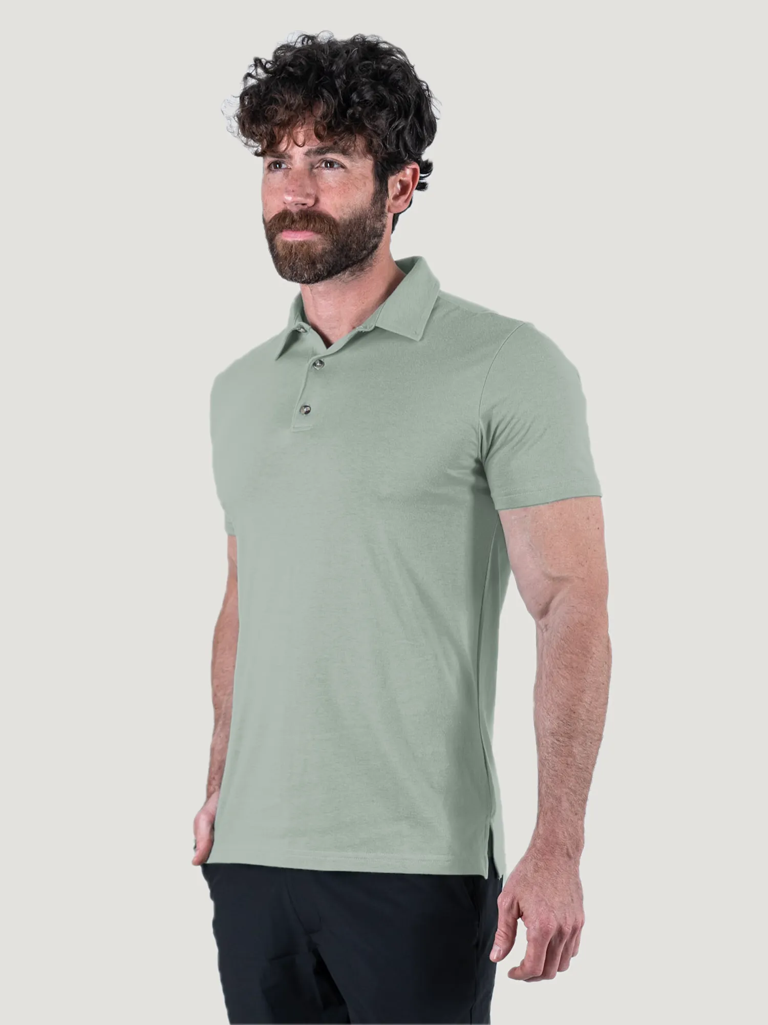 Vintage Green Torrey Polo