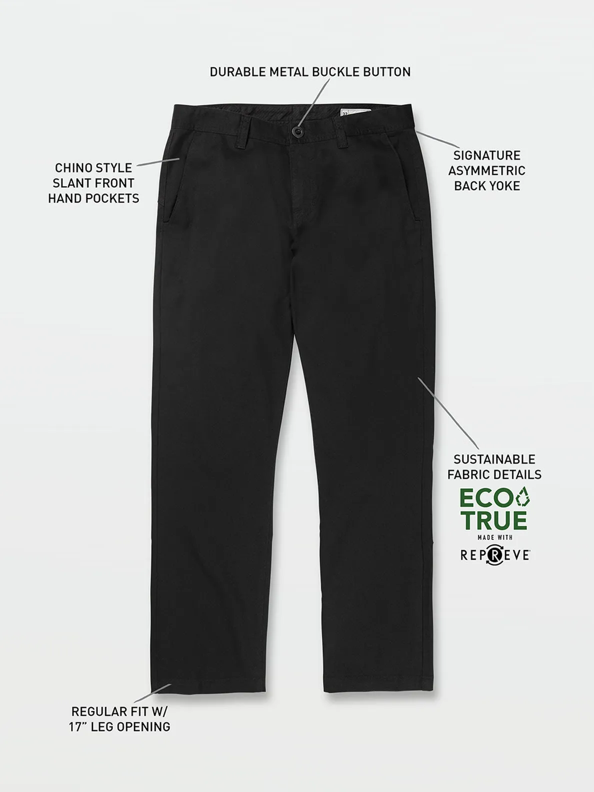 Volcom Frickin Regular Stretch Chino Pant